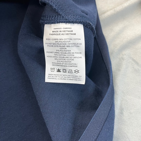 Nike Tech Fleece Jacket Men's Large Navy blue Windrunner Hoodie 928483 451 - Picture 8 of 13